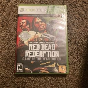 Xbox 360 game red dead redemption